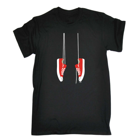 Trainers Round Neck - Mens Funny T-Shirt Tshirts