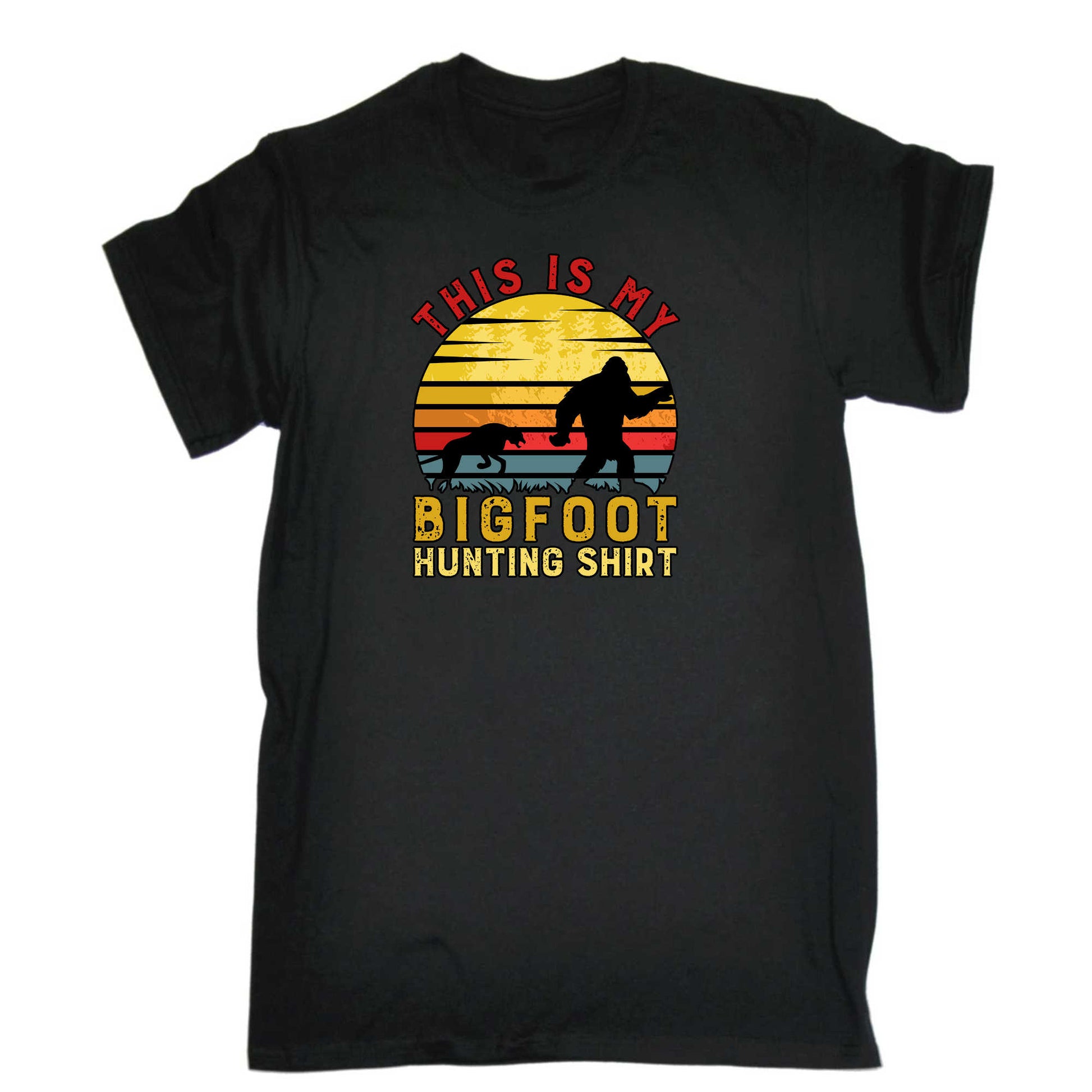 This Is My Bigfoot Hunting Shirt - Mens 123t Funny T-Shirt Tshirts
