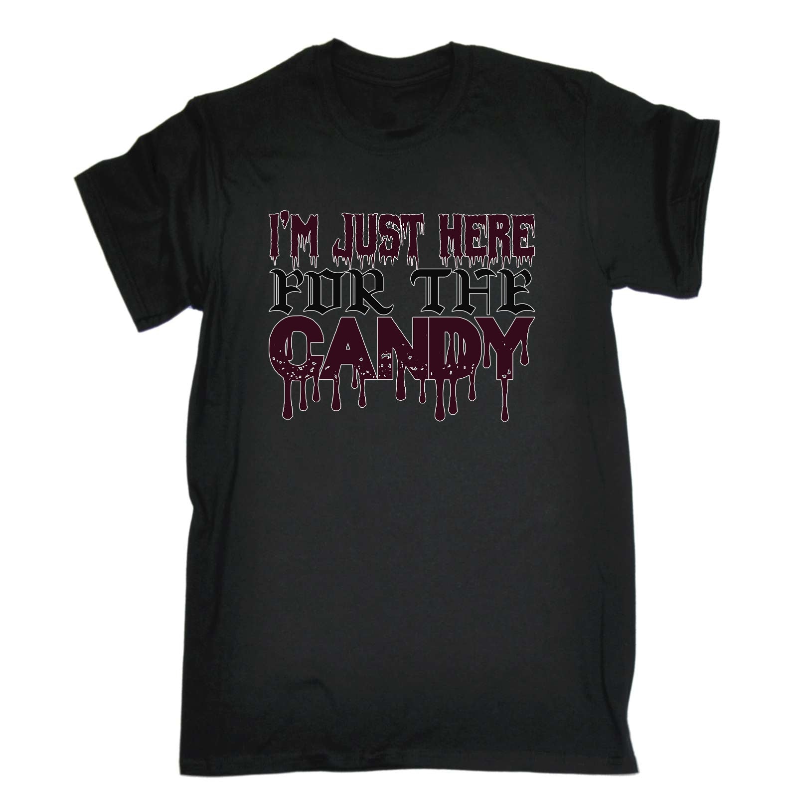 Im Just Heer For The Candy Halloween - Mens Funny T-Shirt Tshirts