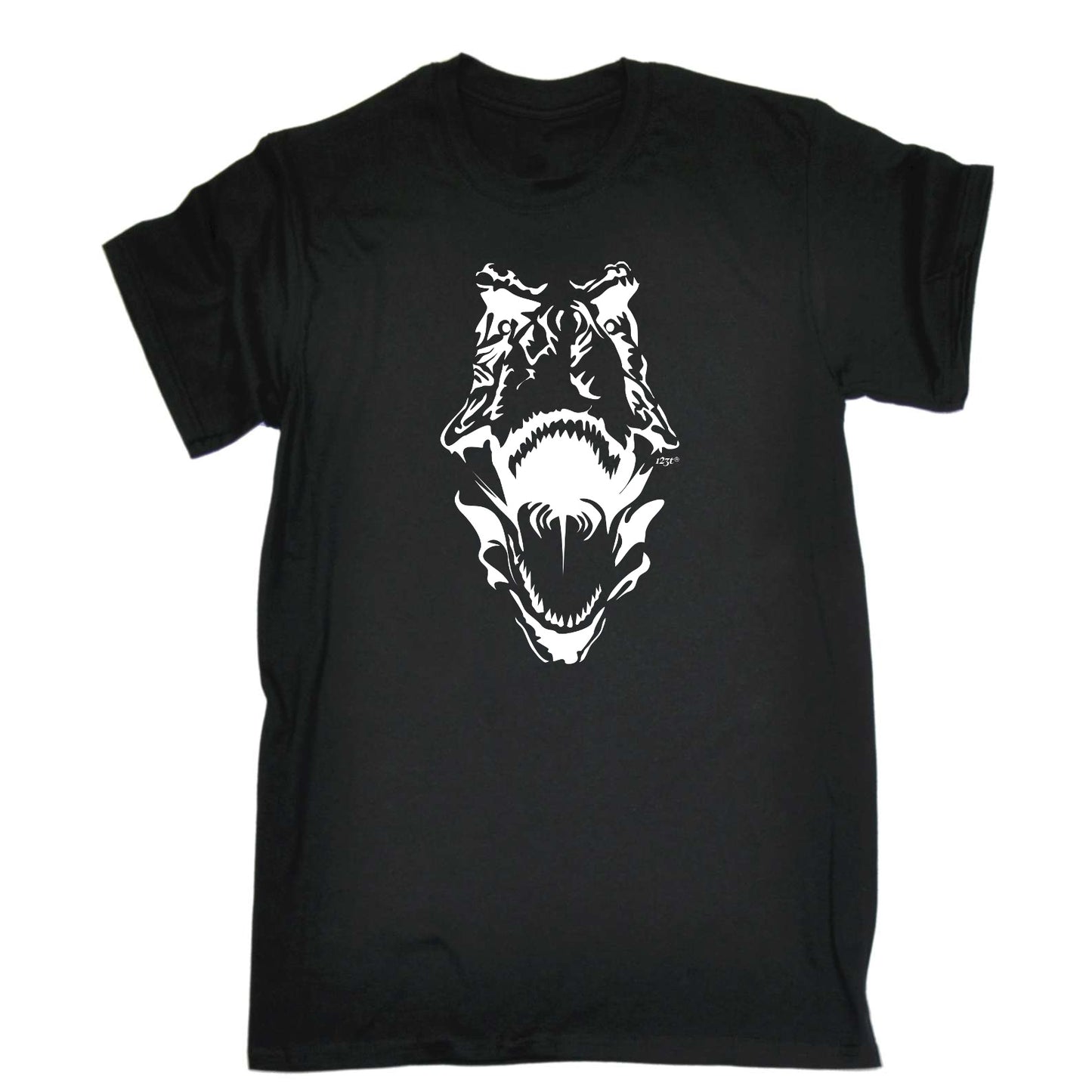 Trex Head Dinosaur - Mens Funny T-Shirt Tshirts