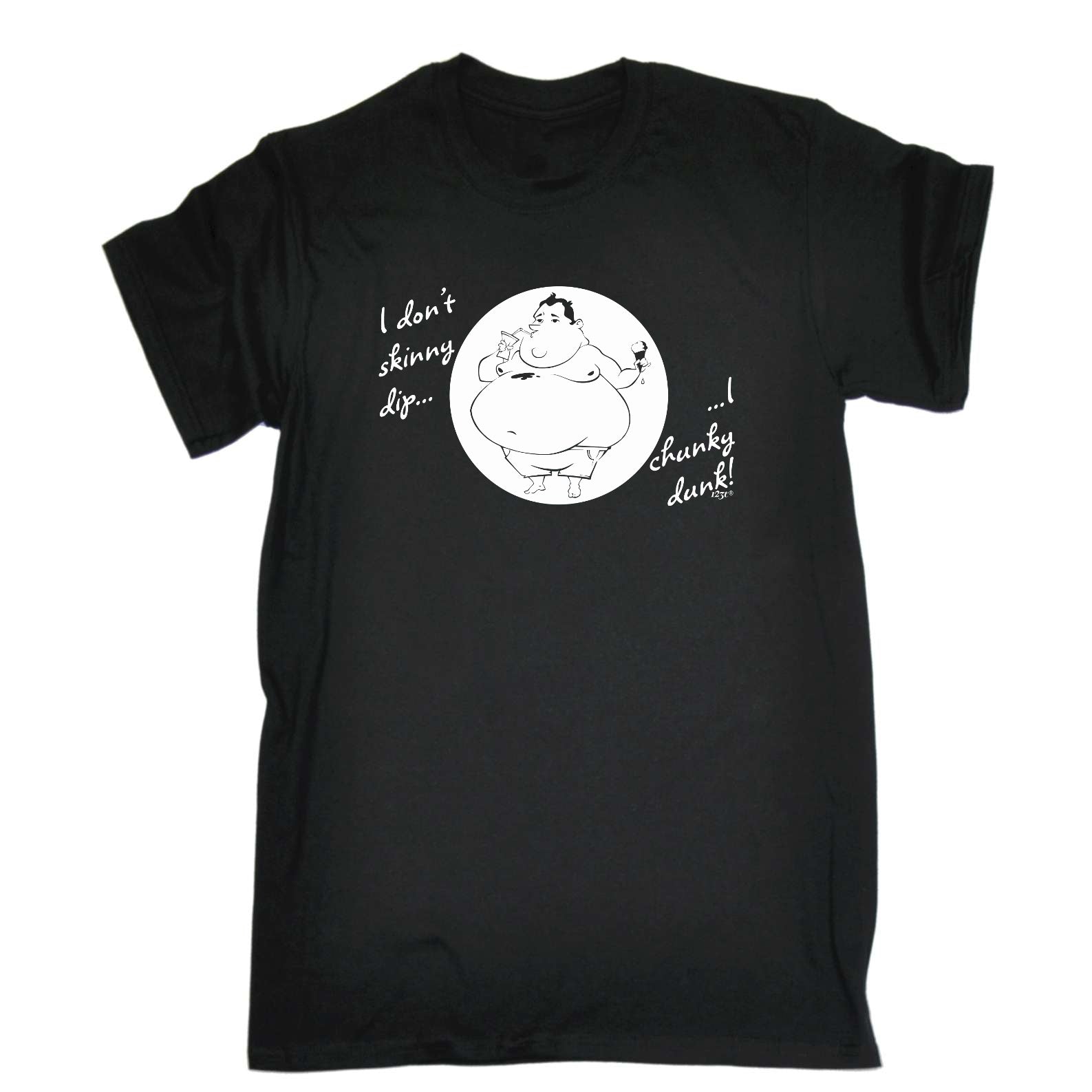 Dont Skinny Dip Chunky Dunk - Mens Funny T-Shirt Tshirts