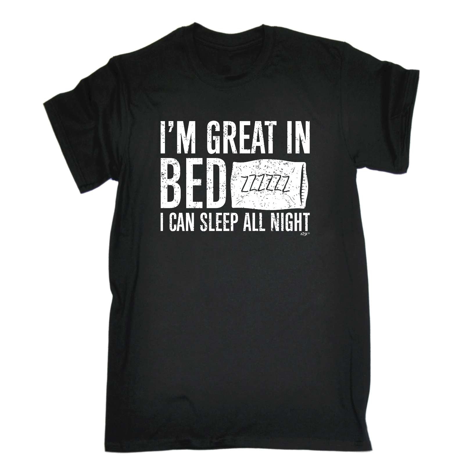 Im Great In Bed - Mens Funny T-Shirt Tshirts