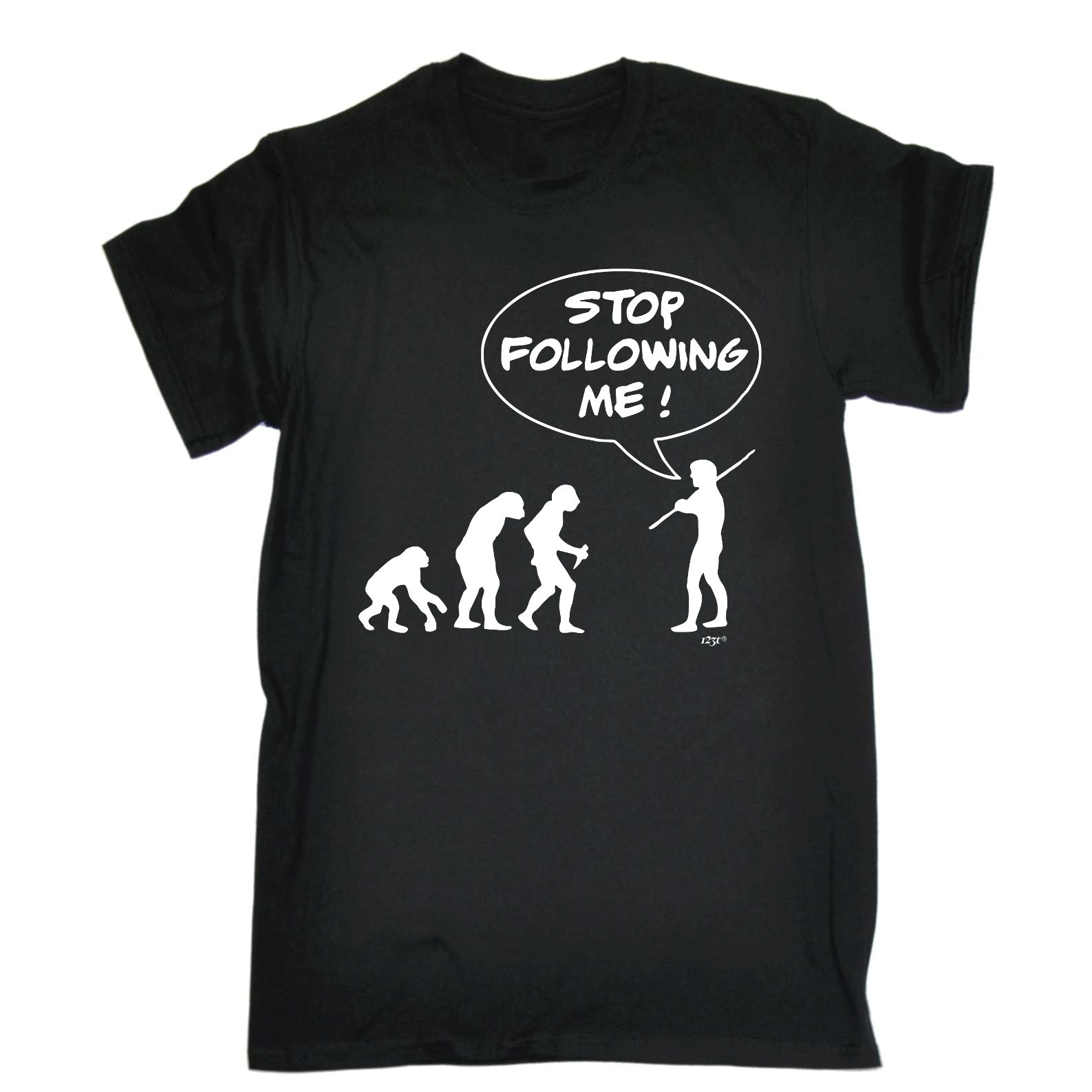Stop Following Me - Mens Funny T-Shirt Tshirts