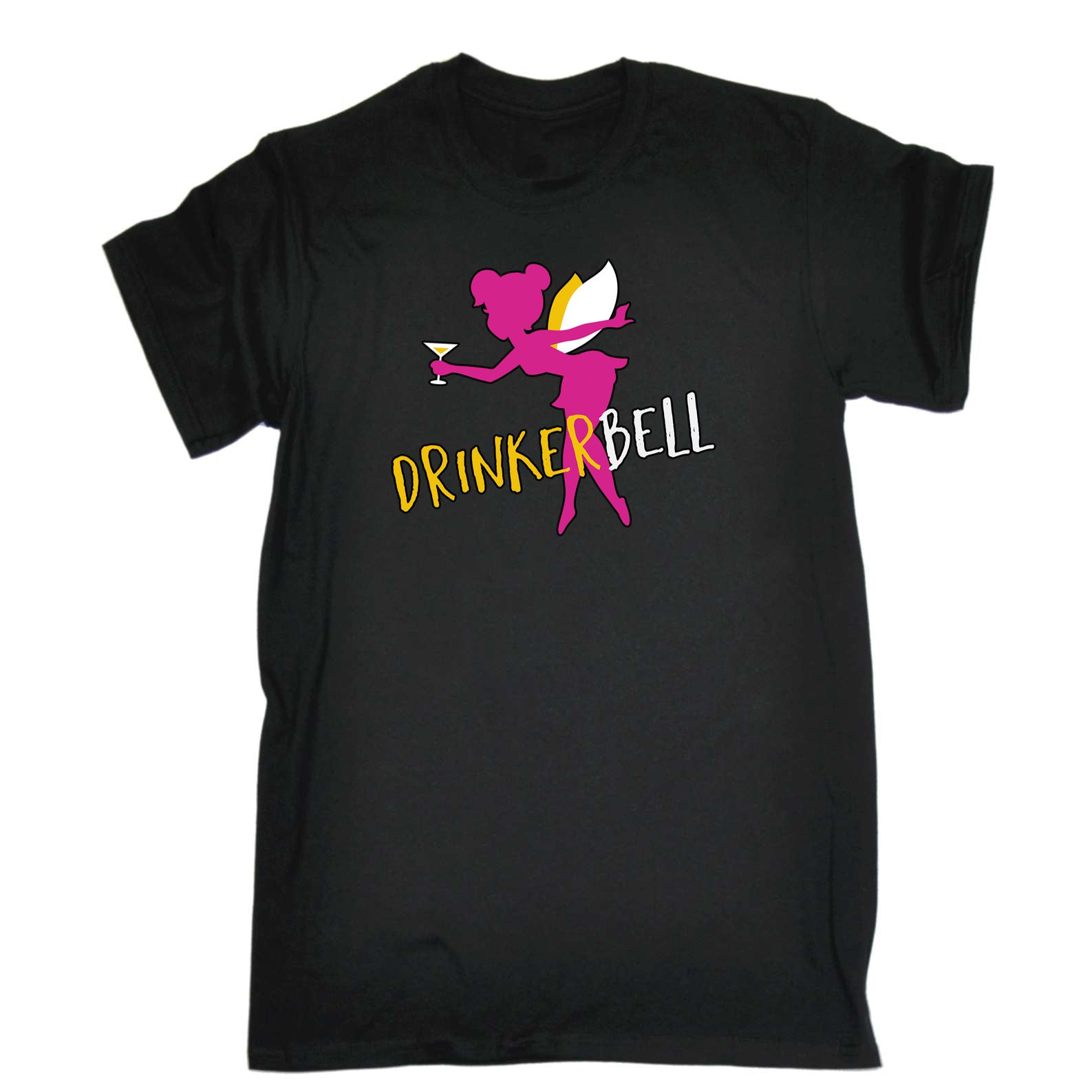 Drinkerbell Fairy - Mens 123t Funny T-Shirt Tshirts