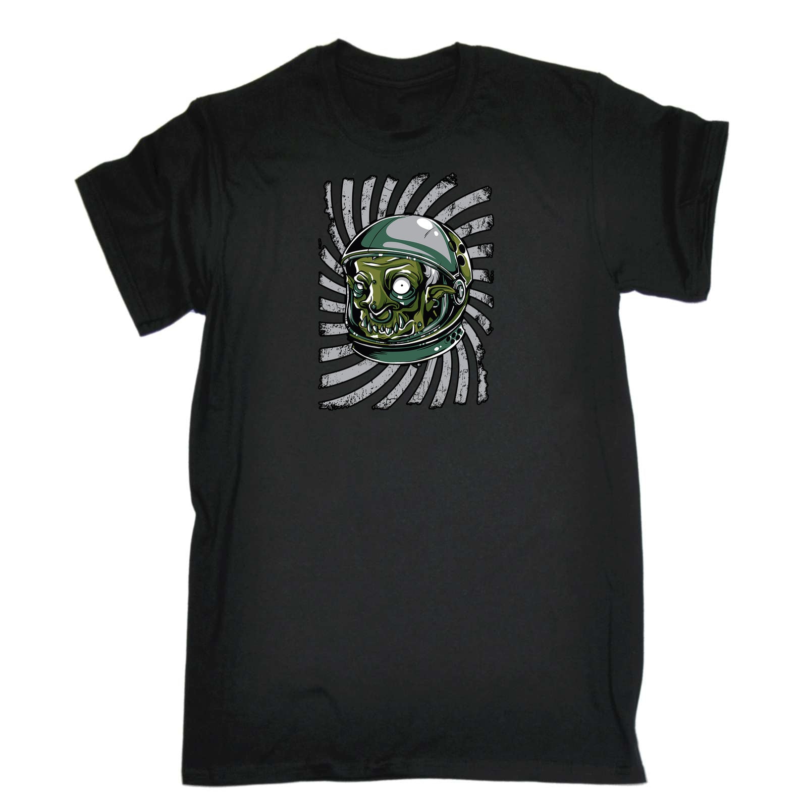 Zombie Space Monster - Mens 123t Funny T-Shirt Tshirts