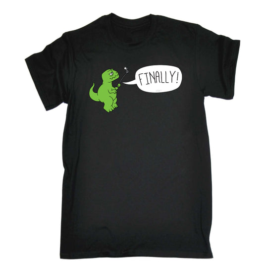 Trex Finally Selfie Dinosaur - Mens Funny T-Shirt Tshirts