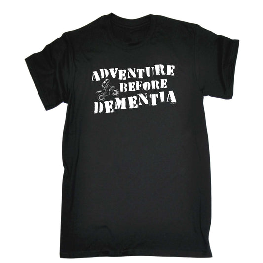 Motorcross Adventure Before Dirtbike - Mens Funny T-Shirt Tshirts