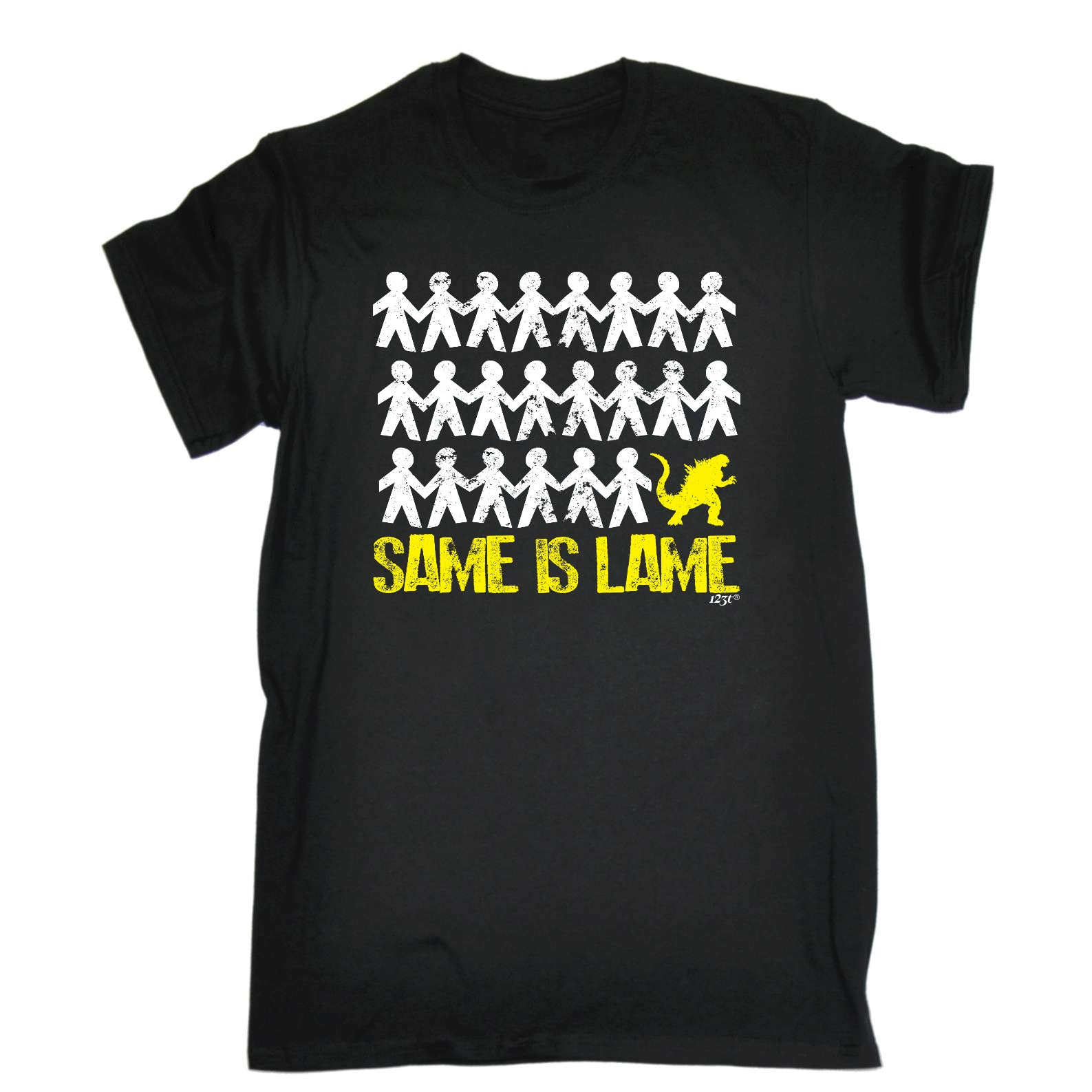 Same Is Lame Monster - Mens Funny T-Shirt Tshirts