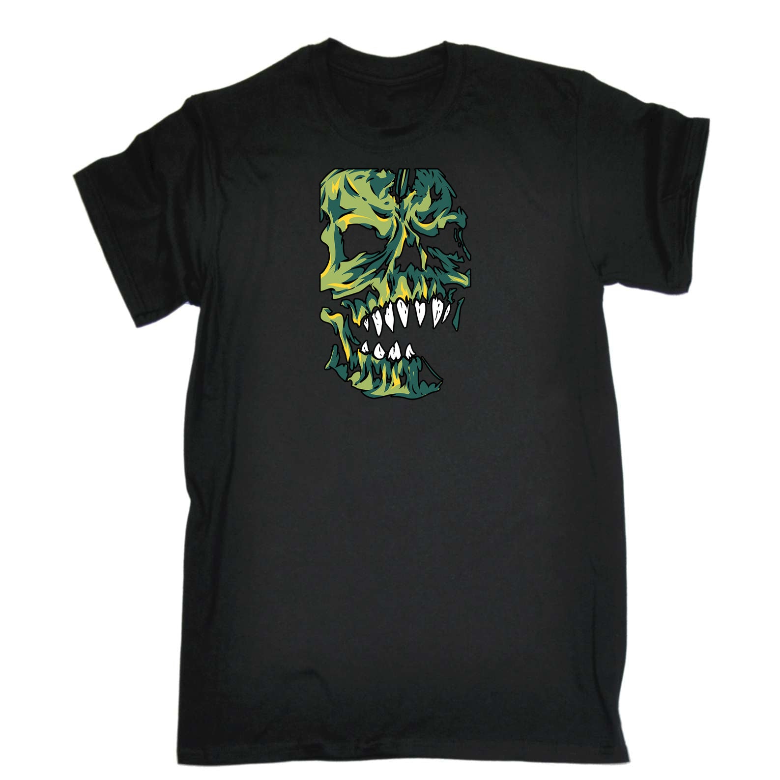 Zombie Skull Fashion - Mens 123t Funny T-Shirt Tshirts