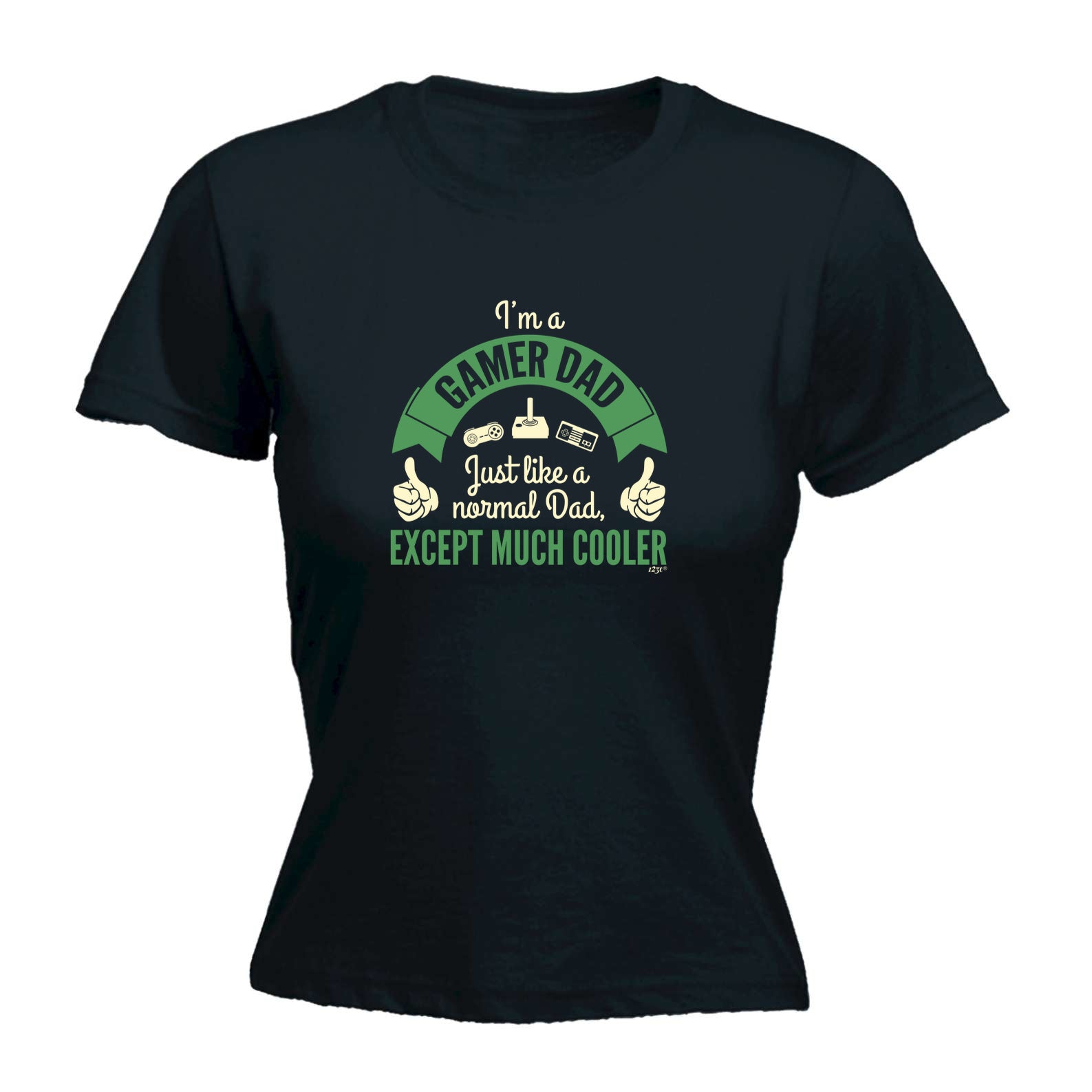 Im A Gamer Dad - Funny Womens T-Shirt Tshirt