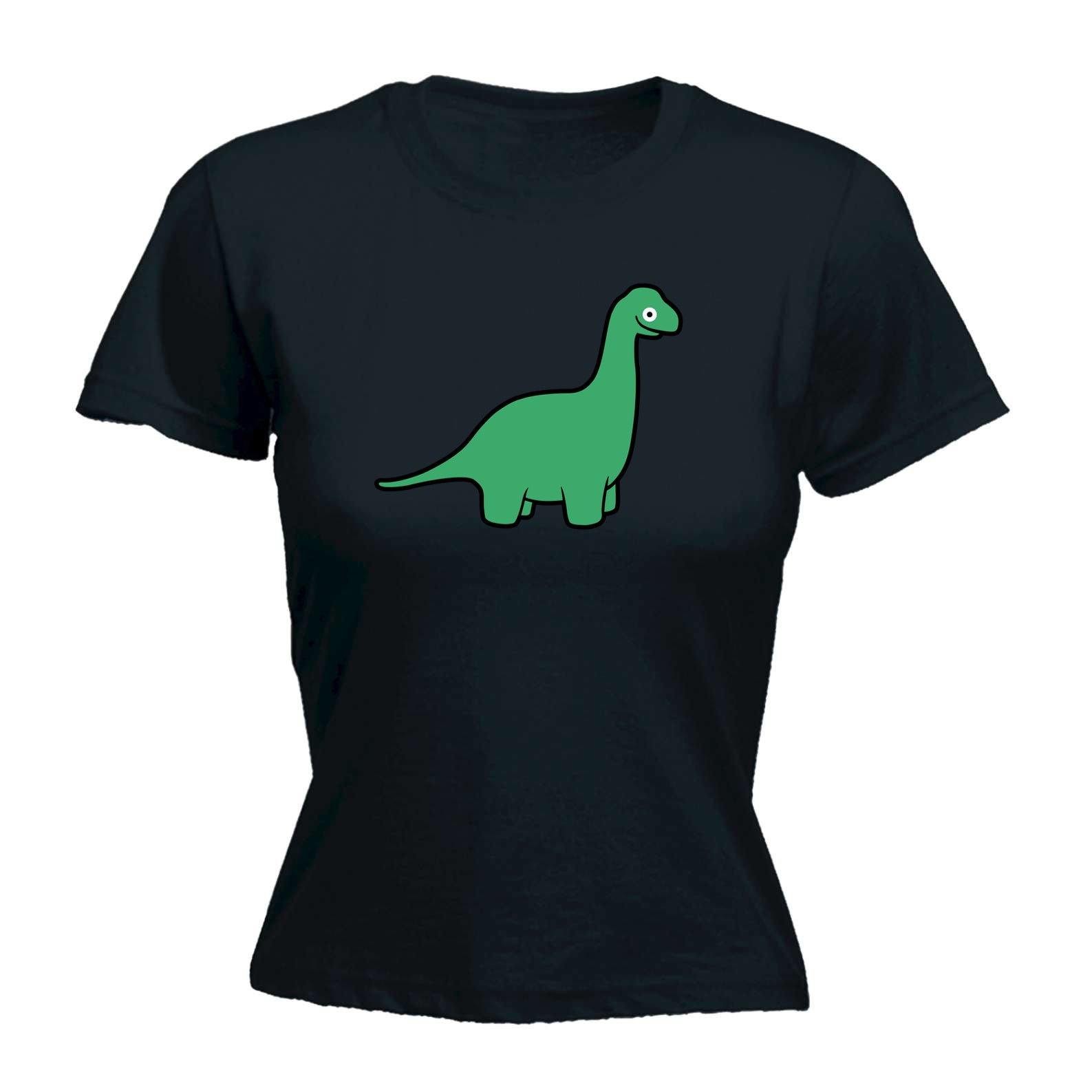 Dinosaur Brachiosaurus Ani Mates - Funny Womens T-Shirt Tshirt