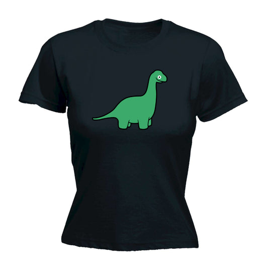 Dinosaur Brachiosaurus Ani Mates - Funny Womens T-Shirt Tshirt