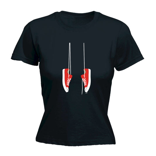 Trainers Round Neck - Funny Womens T-Shirt Tshirt