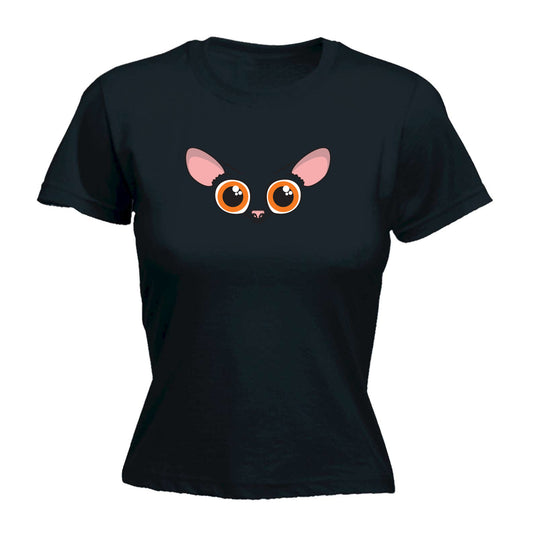 Bush Baby Animal Face Ani Mates - Funny Womens T-Shirt Tshirt