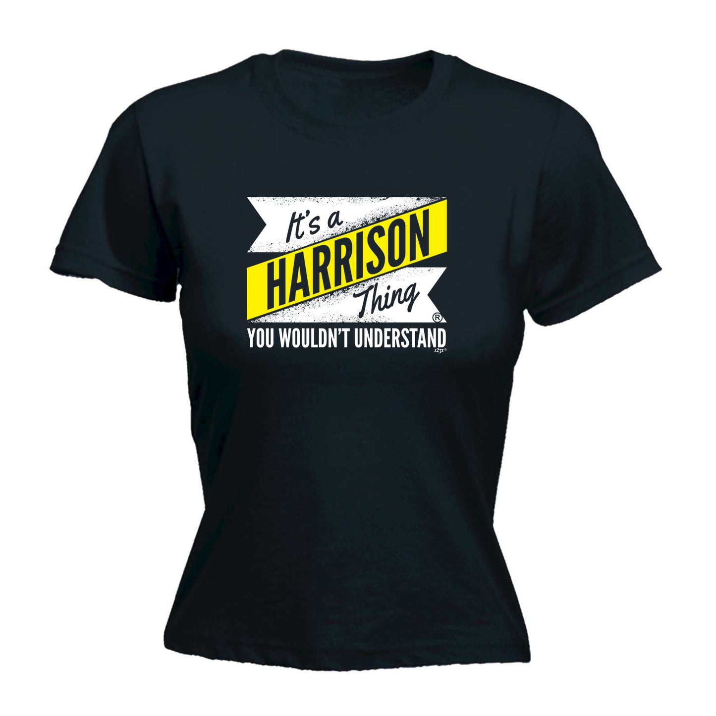 Harrison V2 Surname Thing - Funny Womens T-Shirt Tshirt