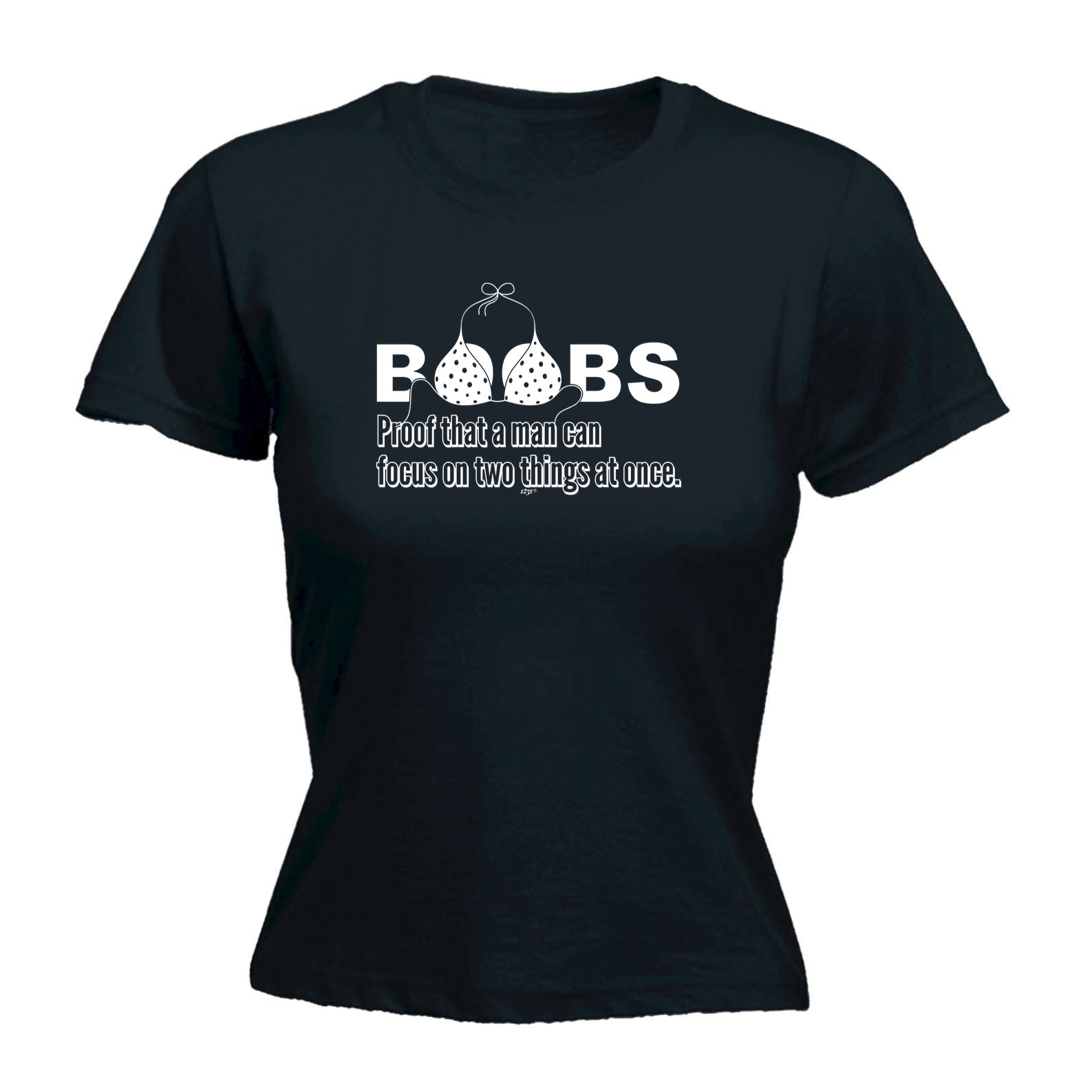 B  Bs Proof That A Man Can Focus - Funny Womens T-Shirt Tshirt
