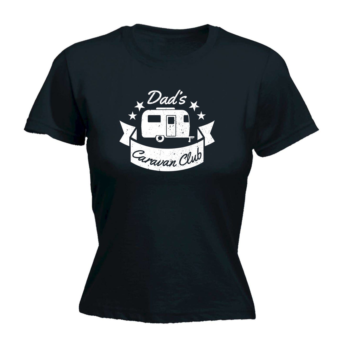 Dads Caravan Club - Funny Womens T-Shirt Tshirt