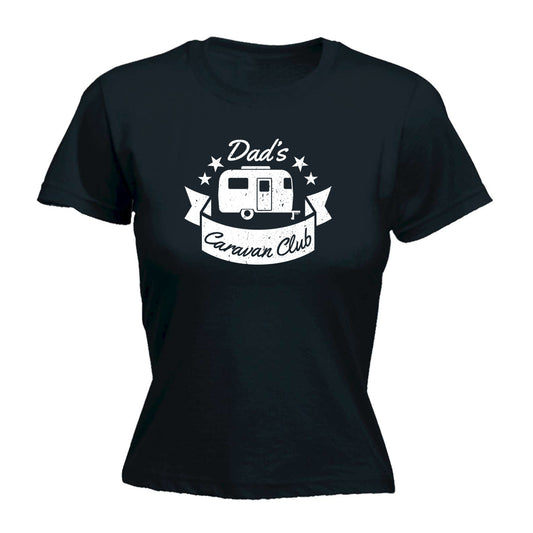 Dads Caravan Club - Funny Womens T-Shirt Tshirt