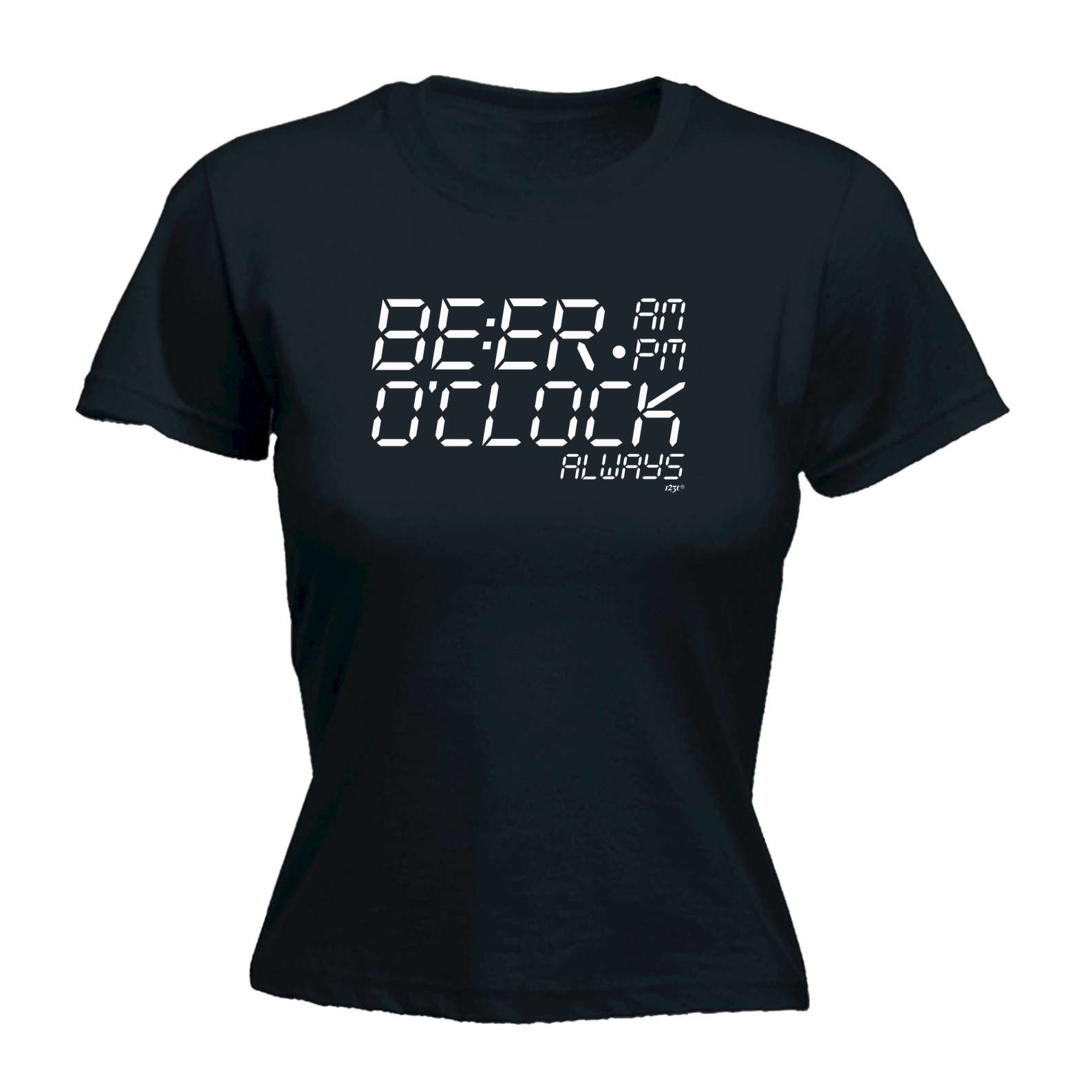 Beer O Clock Alarm - Funny Womens T-Shirt Tshirt