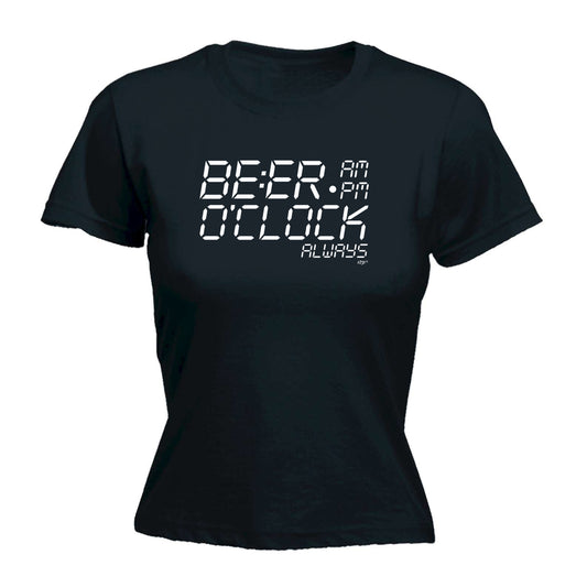 Beer O Clock Alarm - Funny Womens T-Shirt Tshirt