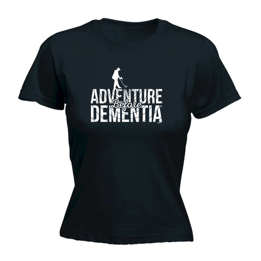 Metal Detector Adventure Before - Funny Womens T-Shirt Tshirt