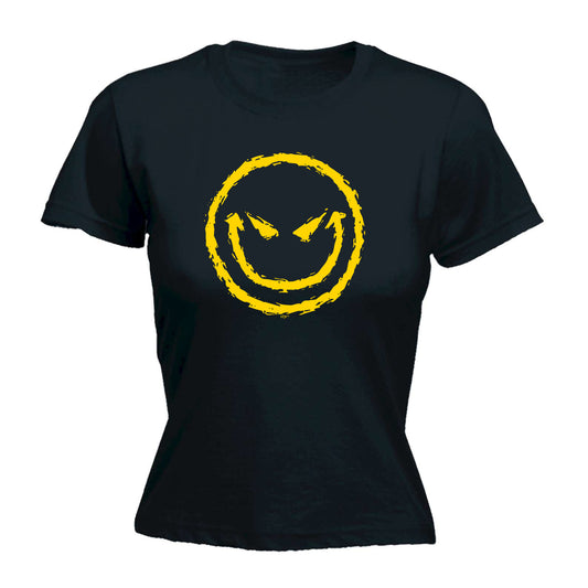 Evil Smile - Funny Womens T-Shirt Tshirt