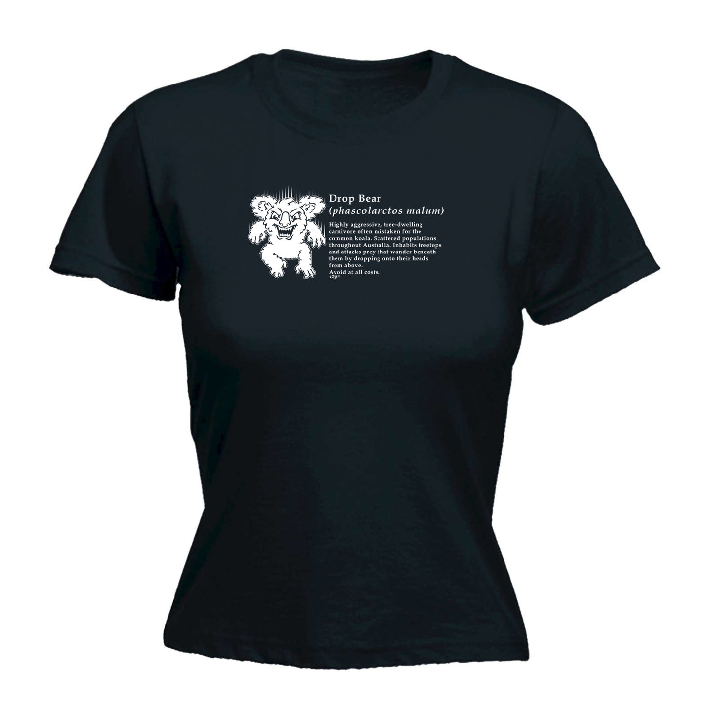 Drop Bear Definition Australia - Funny Womens T-Shirt Tshirt