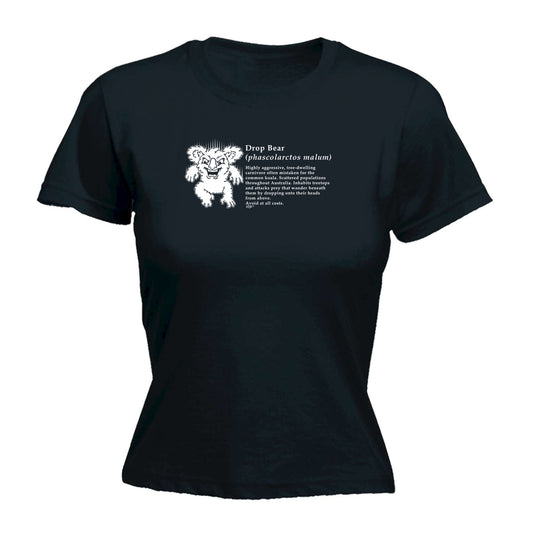 Drop Bear Definition Australia - Funny Womens T-Shirt Tshirt