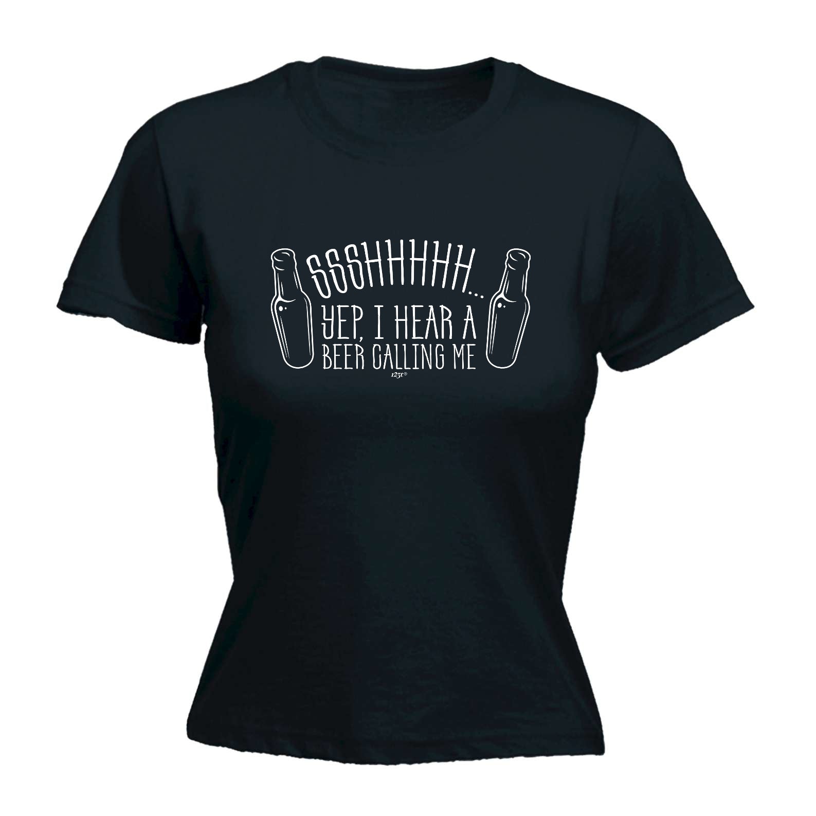 Shh Hear A Bear - Funny Womens T-Shirt Tshirt