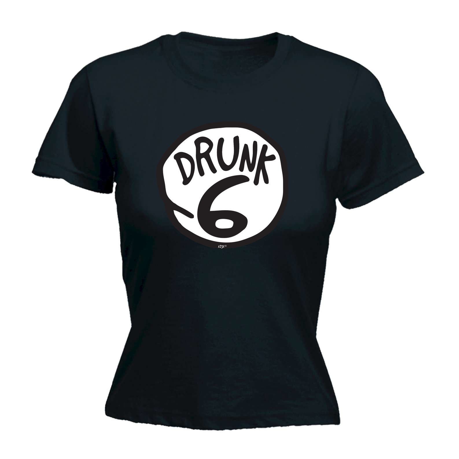Drunk 6 - Funny Womens T-Shirt Tshirt