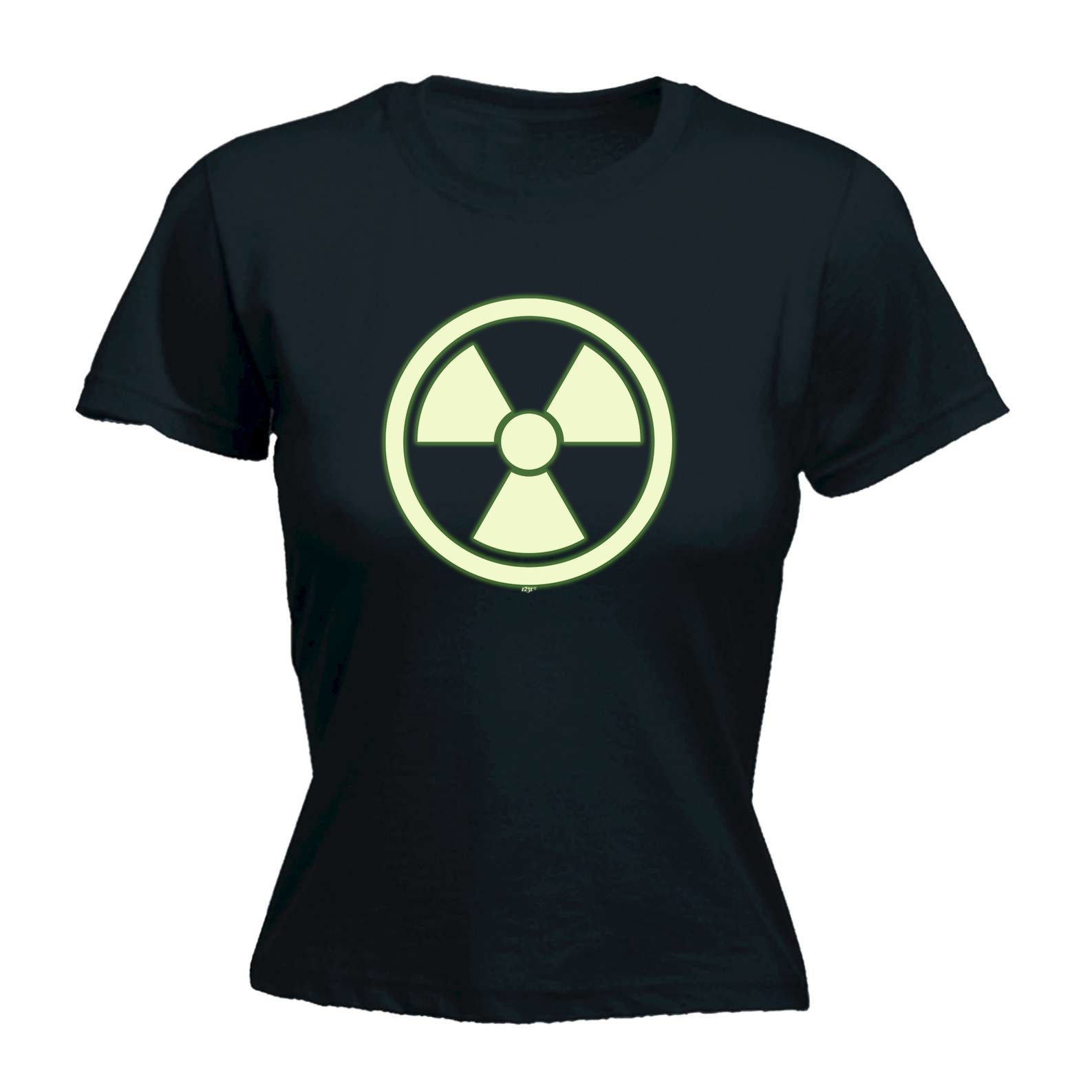 Radioactive Glow In The Dark - Funny Womens T-Shirt Tshirt