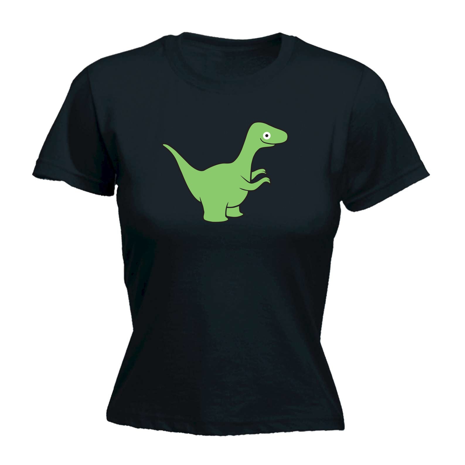 Dinosaur Veloceraptor Ani Mates - Funny Womens T-Shirt Tshirt