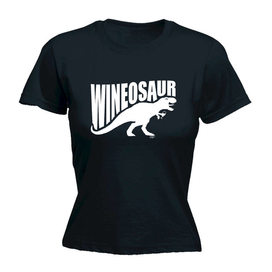 Wineosaur Dinosaur - Funny Womens T-Shirt Tshirt