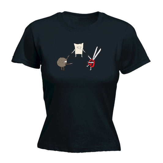 Mexican Standoff - Funny Womens T-Shirt Tshirt