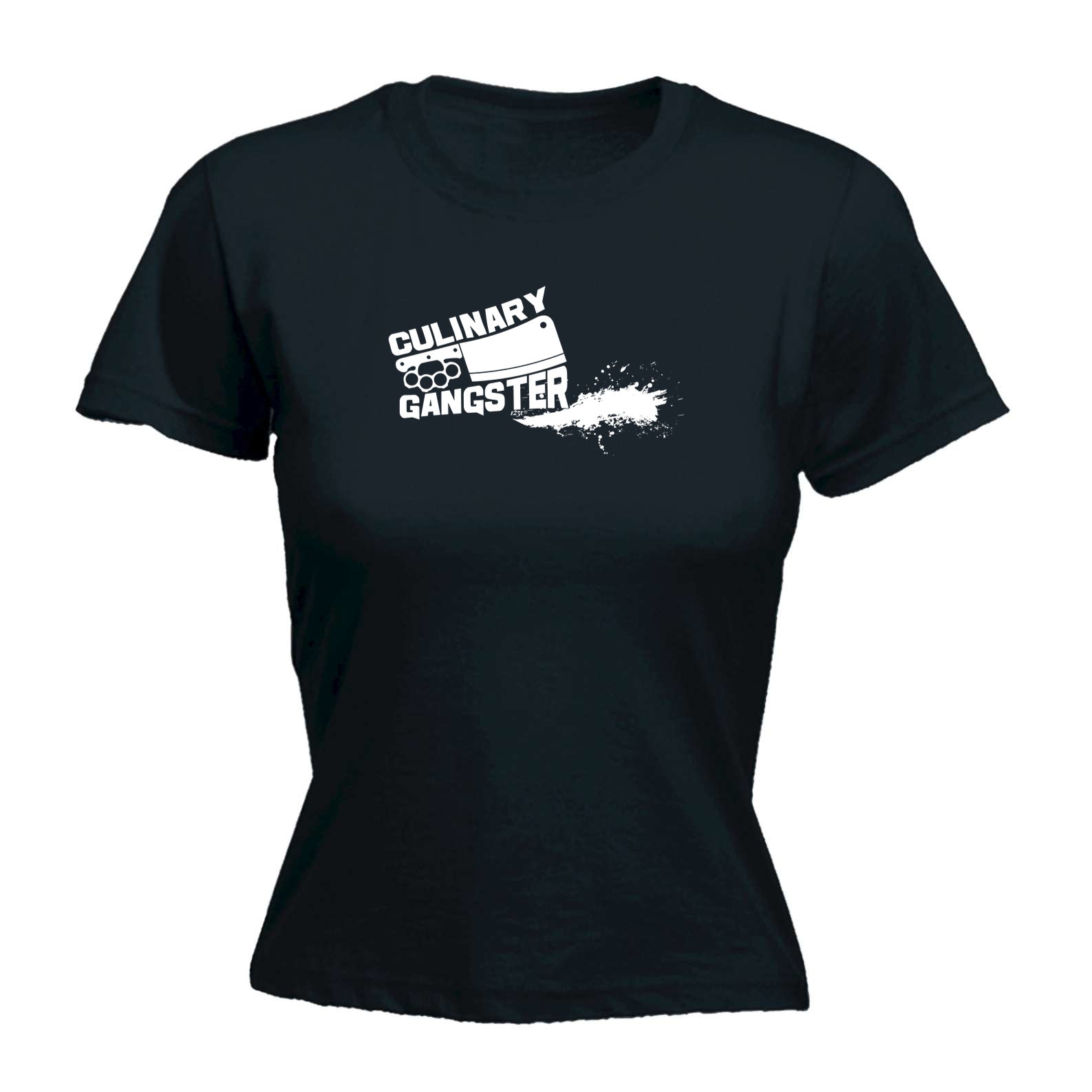 Culinary Gangster Chef Cooking - Funny Womens T-Shirt Tshirt