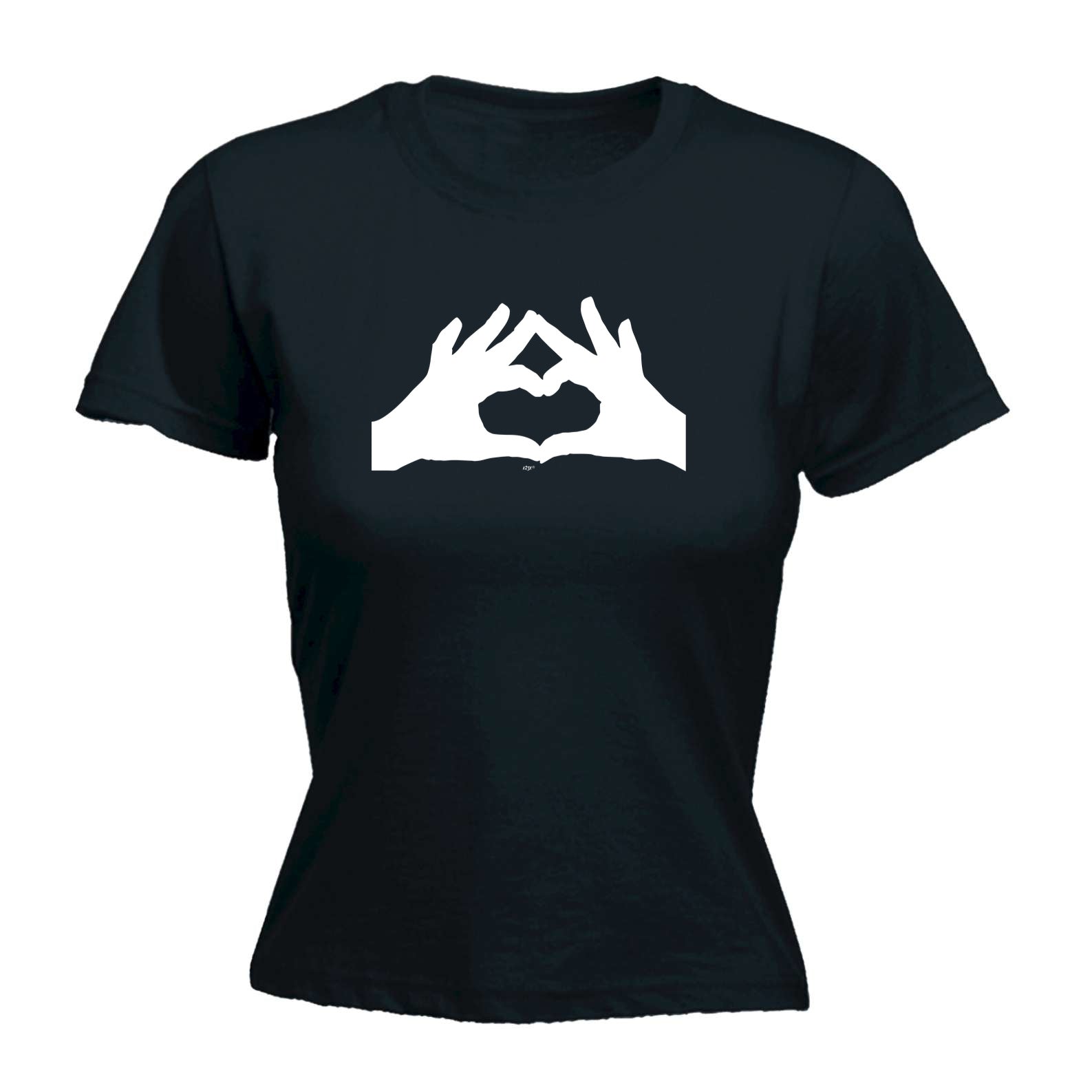 Heart Hands - Funny Womens T-Shirt Tshirt
