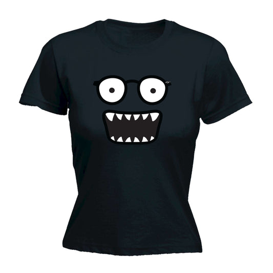 Glasses Monster - Funny Womens T-Shirt Tshirt