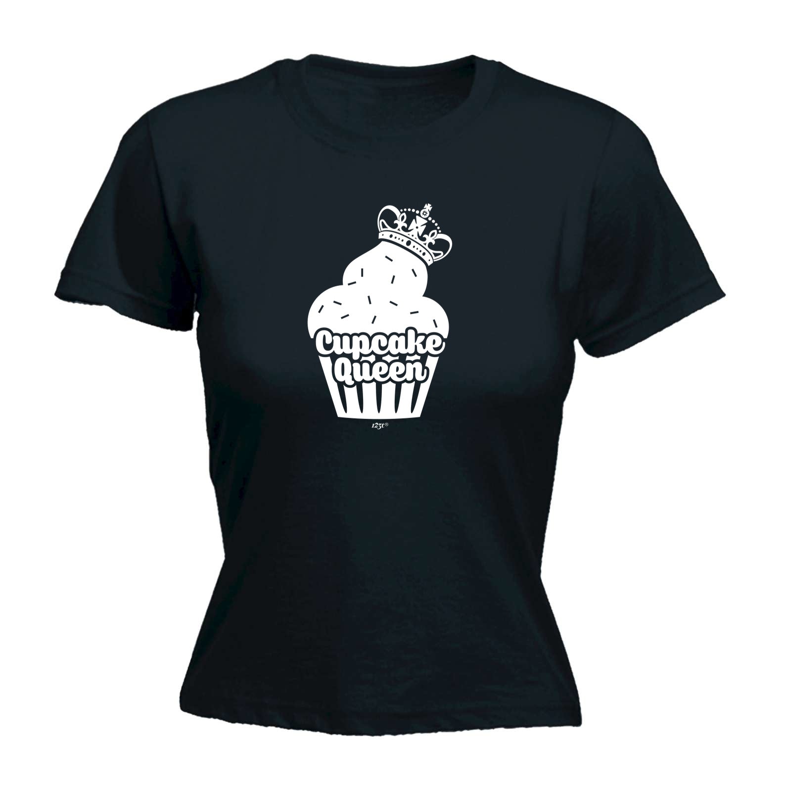 Cupcake Queen - Funny Womens T-Shirt Tshirt