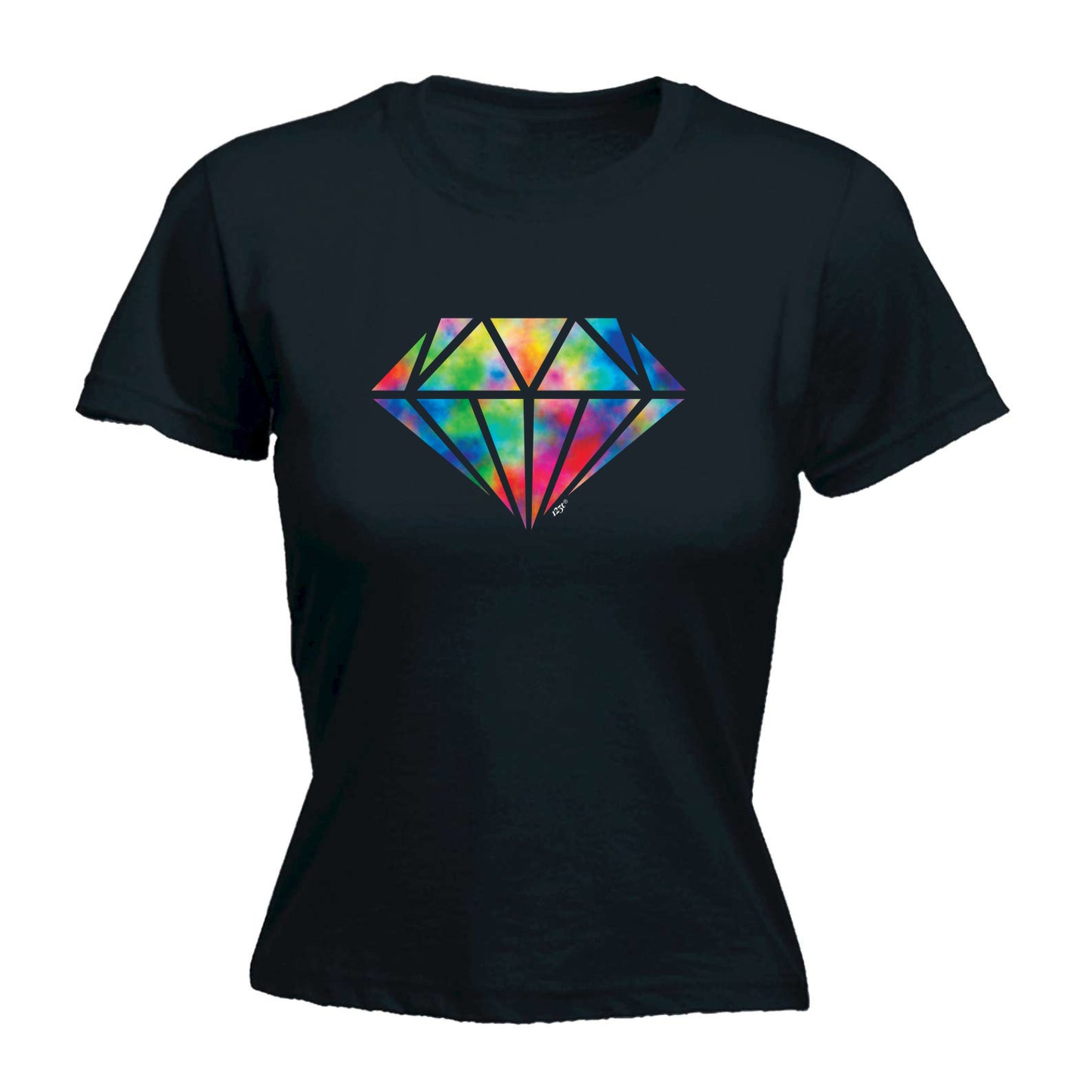 Acid Diamond Retro - Funny Womens T-Shirt Tshirt