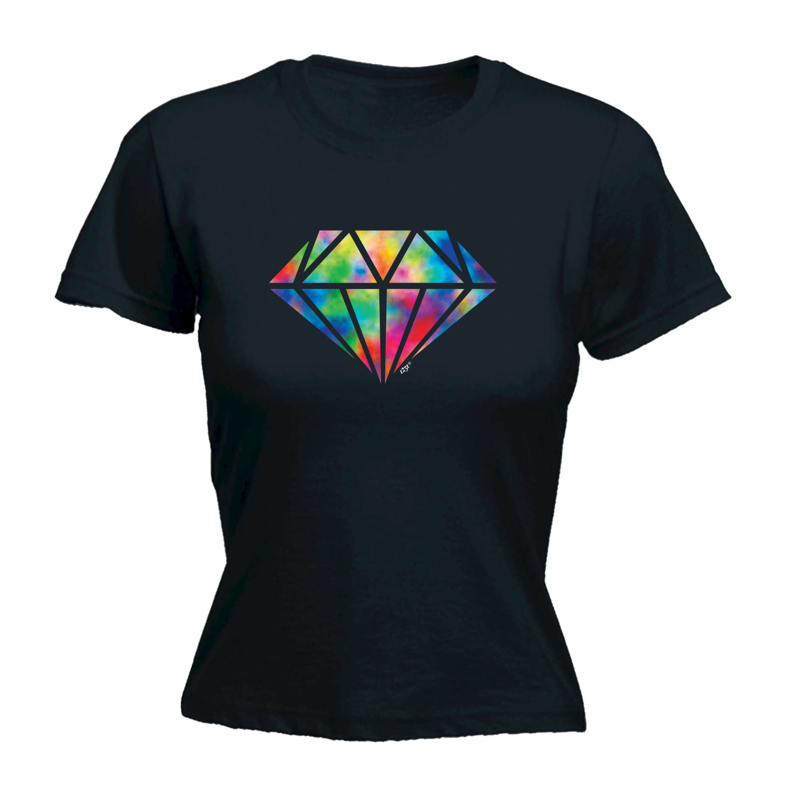 Acid Diamond Retro - Funny Womens T-Shirt Tshirt