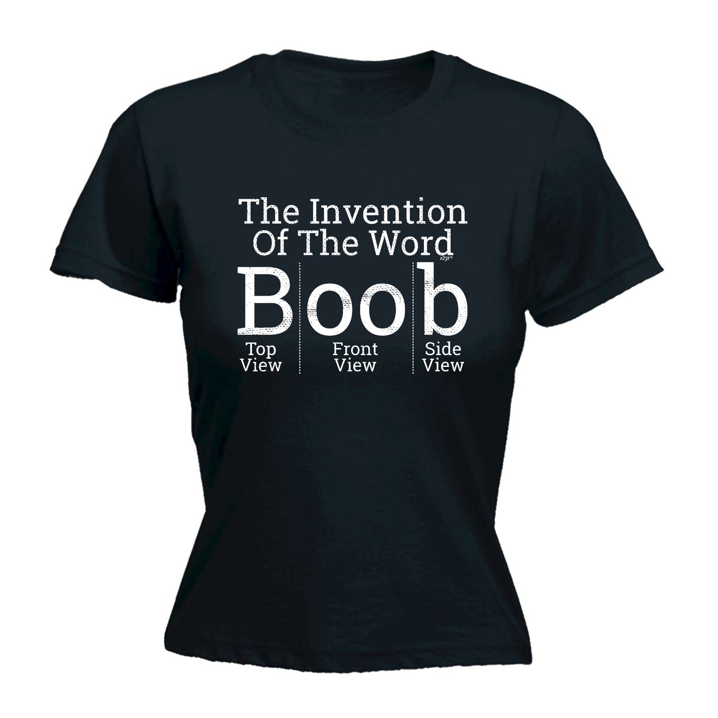 The Invention Of The Word B  B - Funny Womens T-Shirt Tshirt