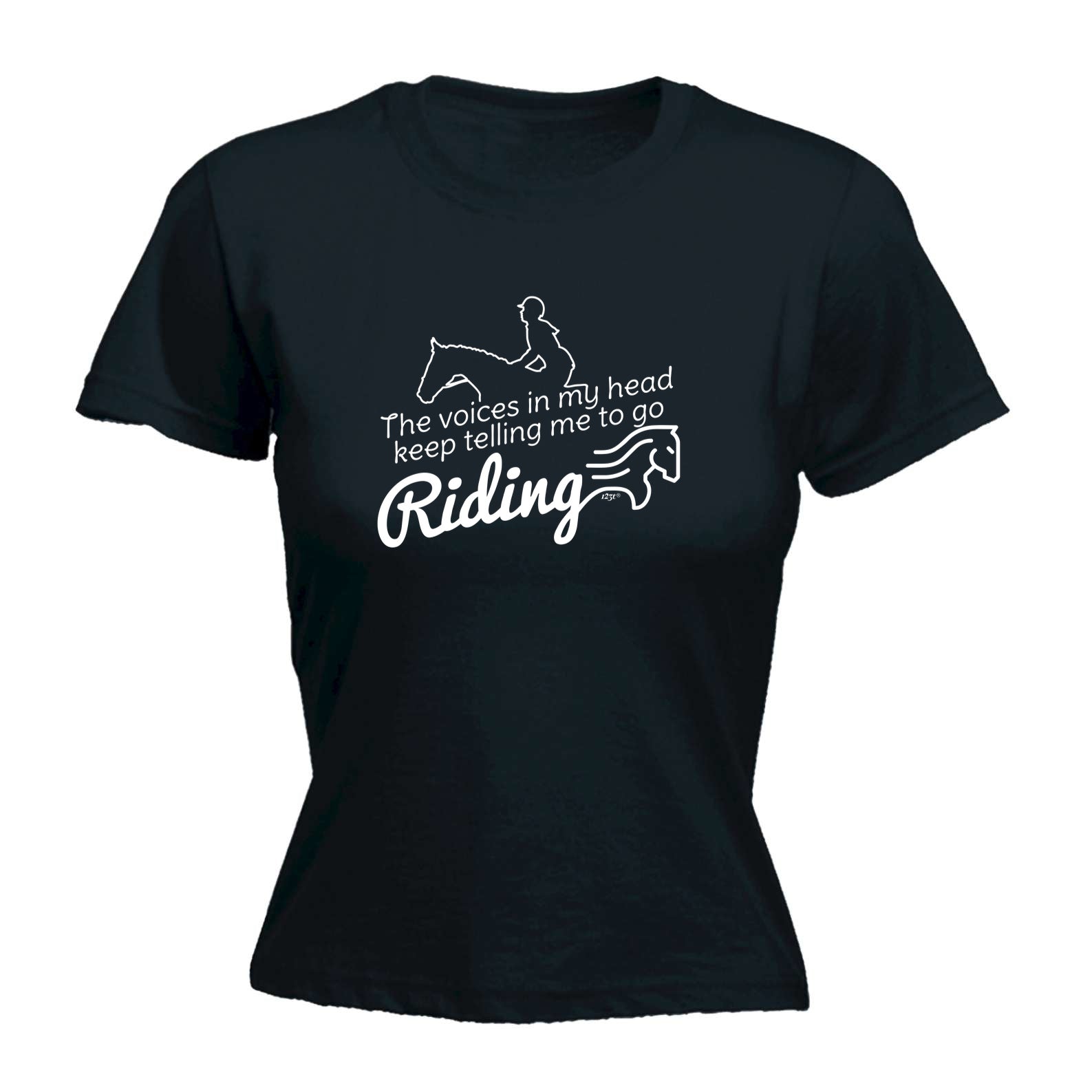 Keep Telling Me To Go Riding Horse - Funny Womens T-Shirt Tshirt