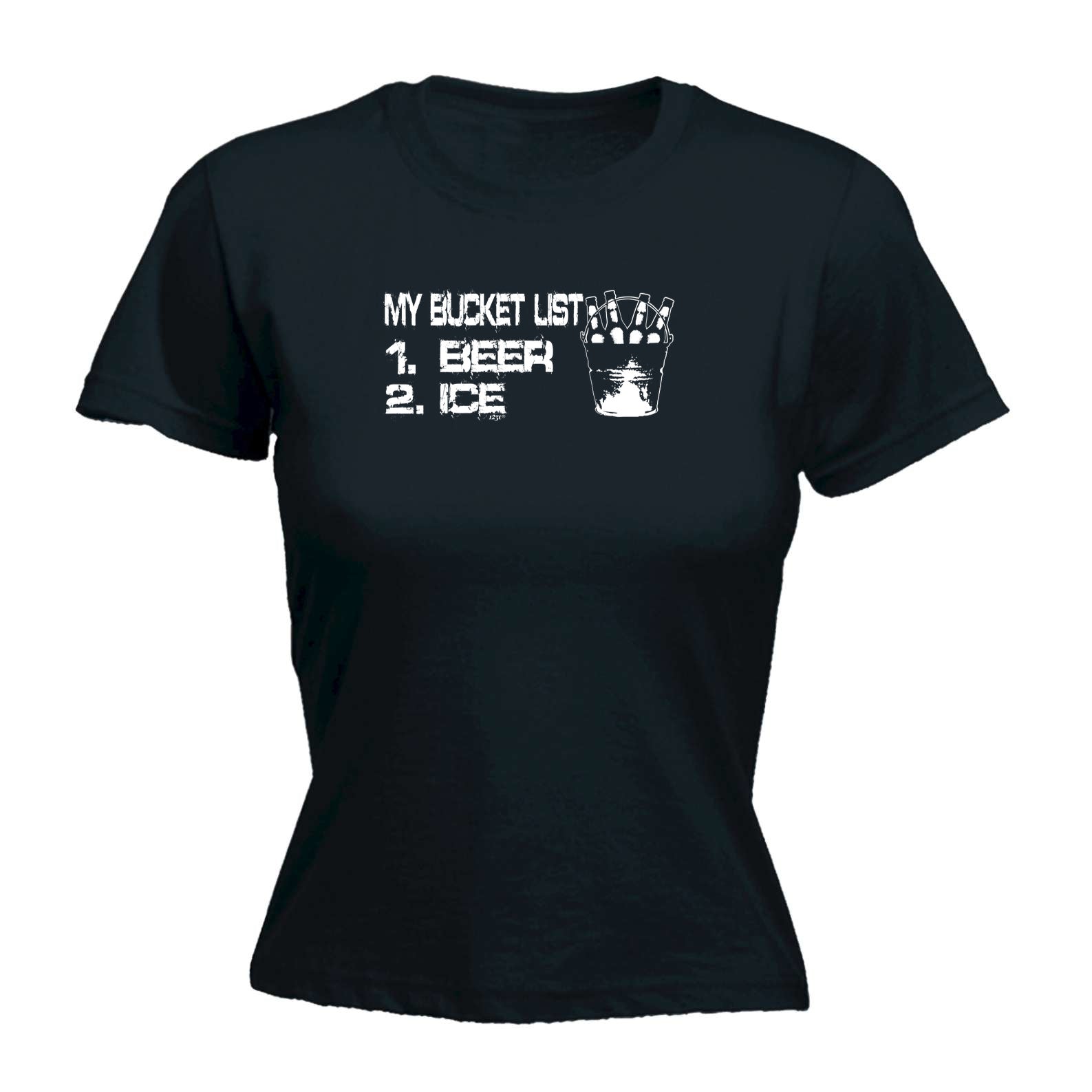 My Bucket List - Funny Womens T-Shirt Tshirt