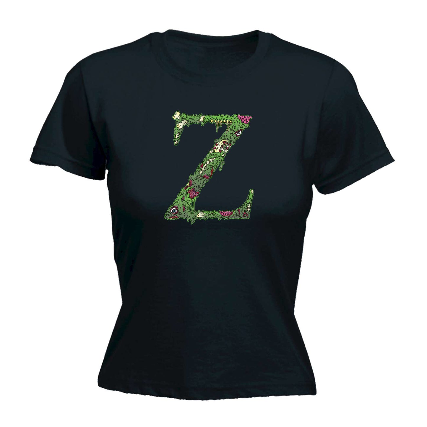 Z For Zombie - Funny Womens T-Shirt Tshirt