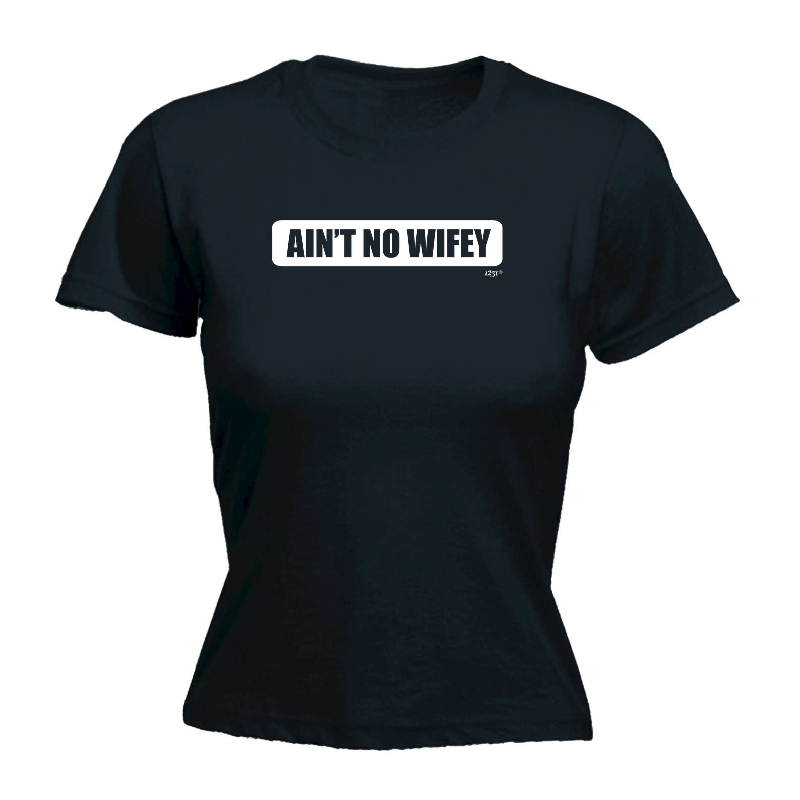 Aint No Wifey Wife - Funny Womens T-Shirt Tshirt