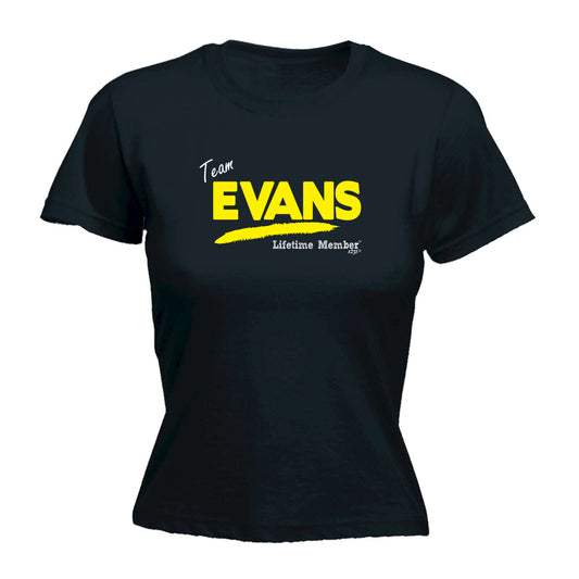 Evans V1 Lifetime Member - Funny Womens T-Shirt Tshirt