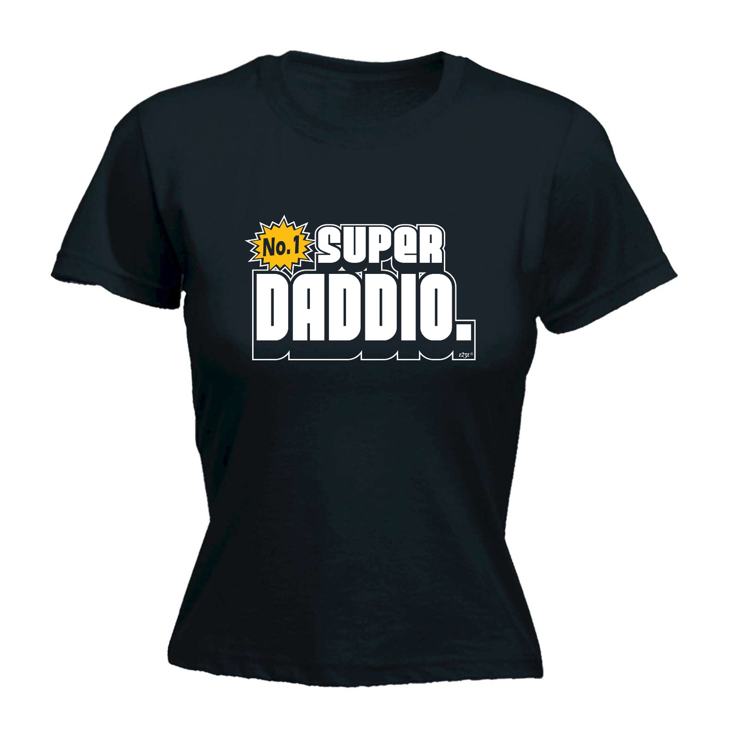 Super Daddio - Funny Womens T-Shirt Tshirt