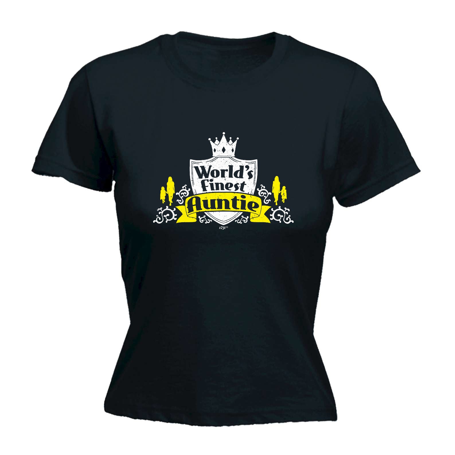 Worlds Finest Auntie - Funny Womens T-Shirt Tshirt
