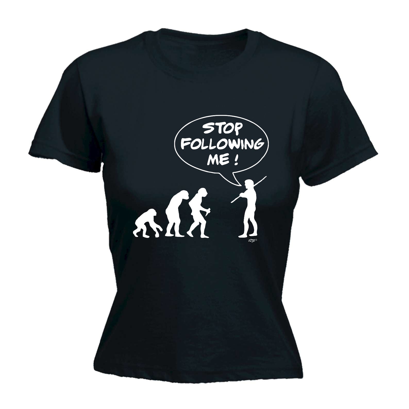 Stop Following Me - Funny Womens T-Shirt Tshirt