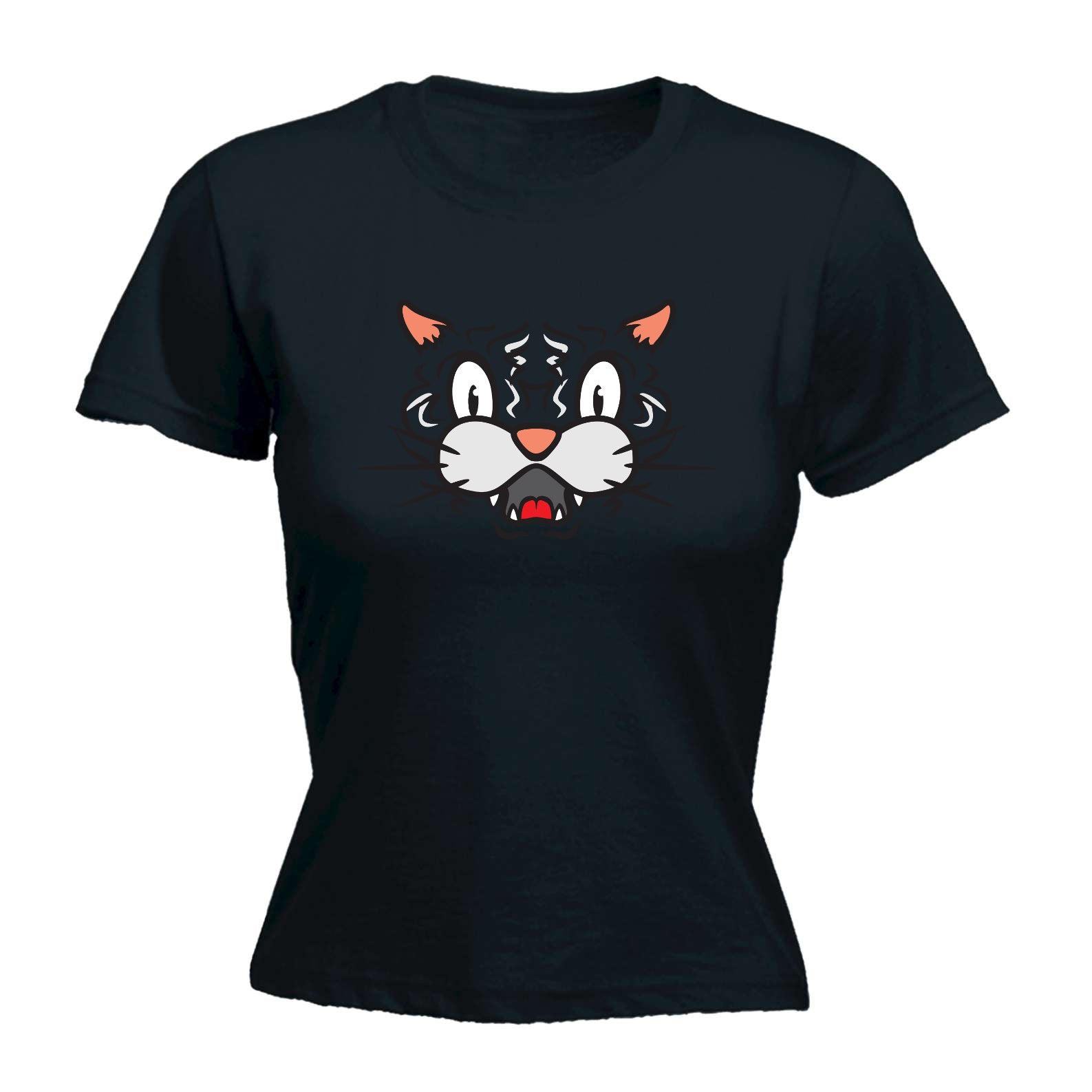 Tiger Ani Mates - Funny Womens T-Shirt Tshirt